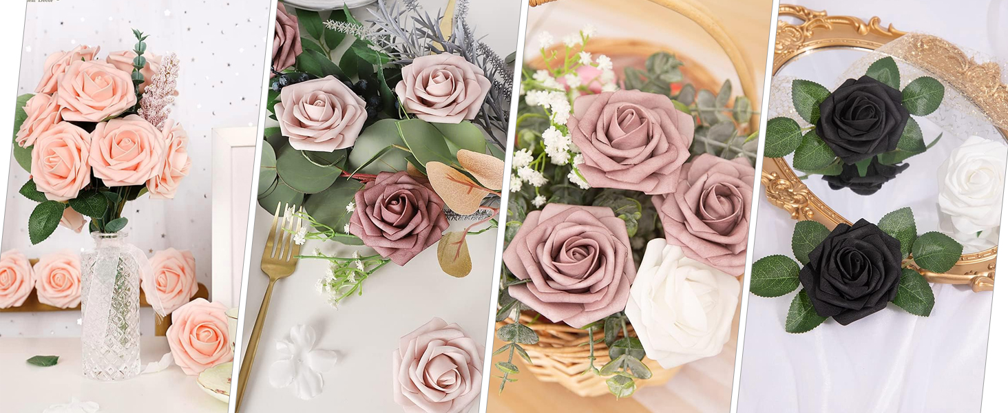 fake roses