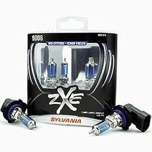 Sylvania automotive zxe halogen hid headlight head light lens bulb 9003 9006 H11 bright white