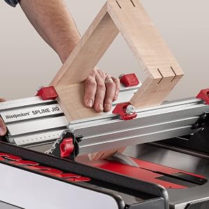 woodpeckers spline-jig dovetail-jig miter-jig table-saw-jig router-table-jig spline joinery