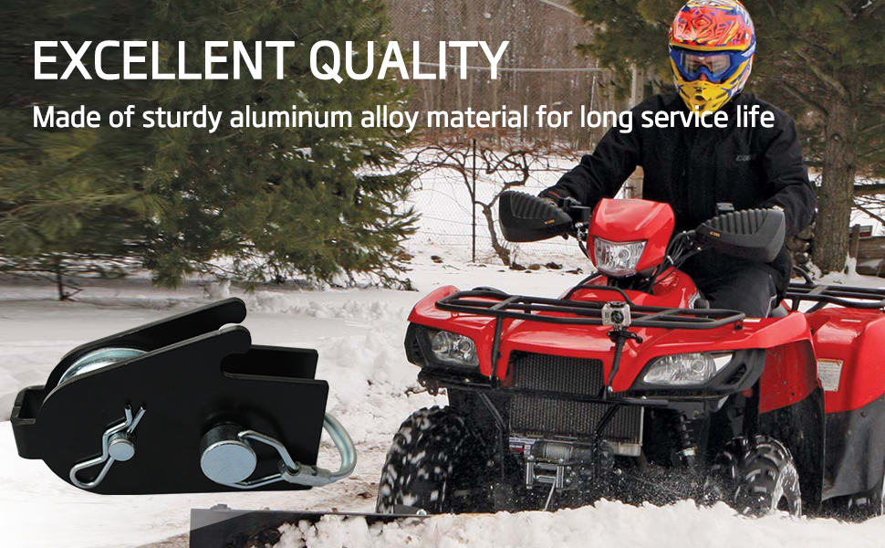 atv plow pulley kit