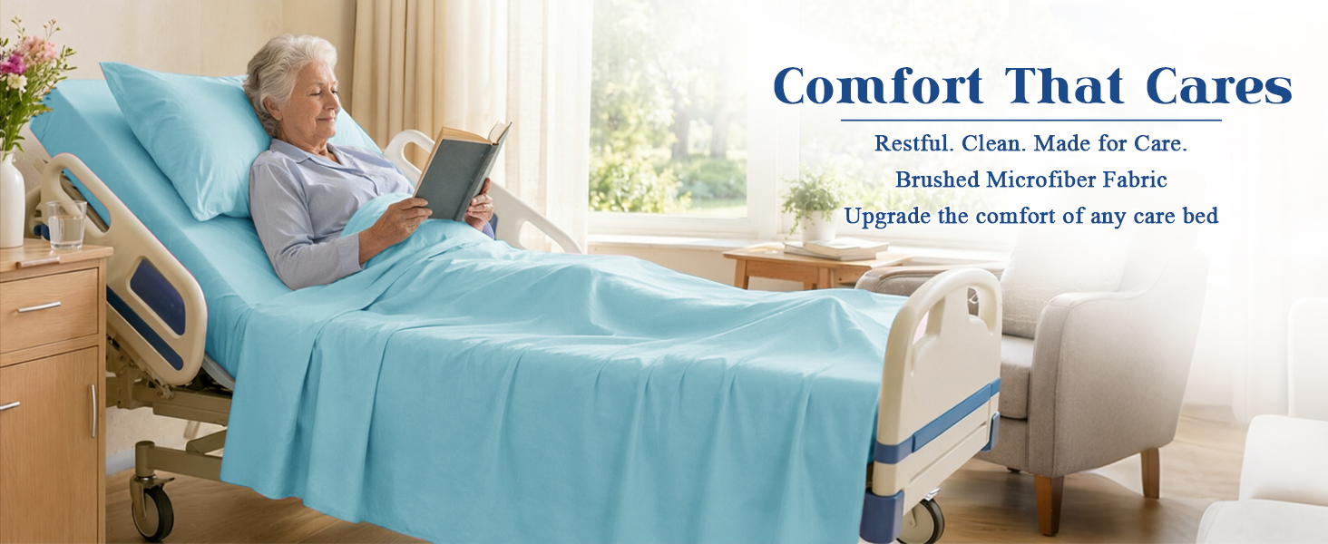 hospital bed sheets