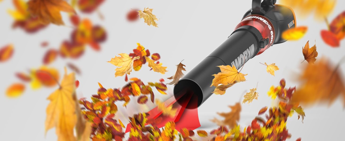 WORX WG520 Corded Leaf Blower - A Better Blower