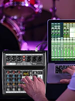 DJ Audio Mixer, Audio Mixer, DJ controller sound mixer, sound mixer, Sound Audio mixer,