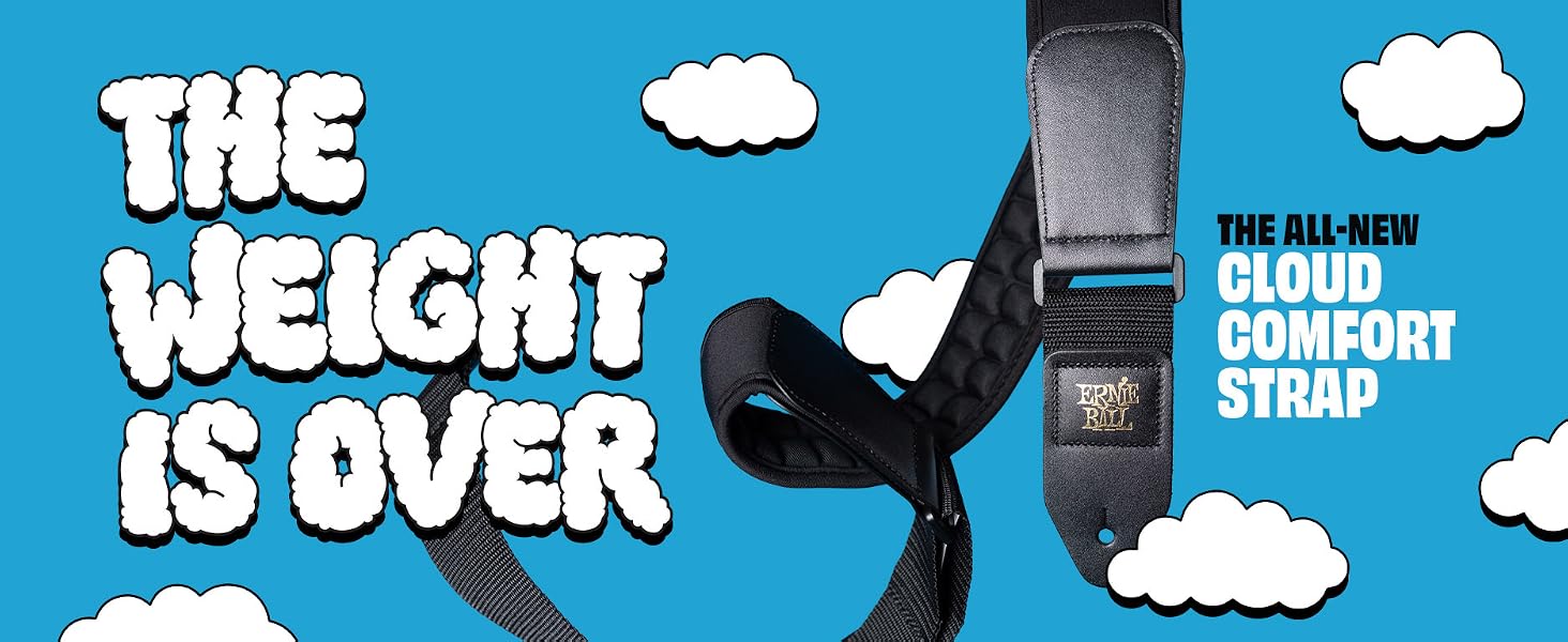 Comfortable guitar strap