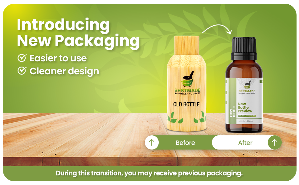 Introducing new packaging