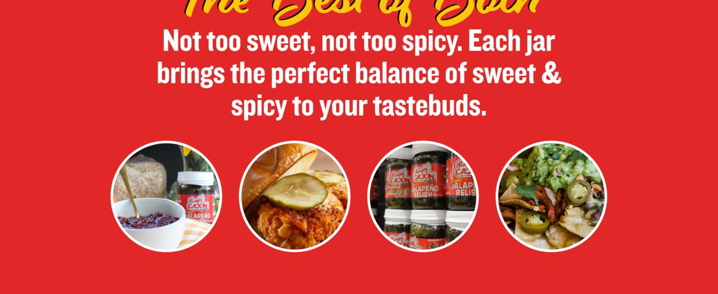 Not too sweet, not too spicy