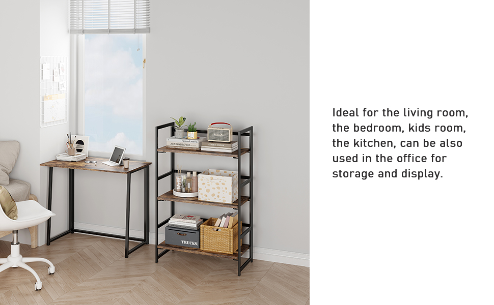folding bookshelf