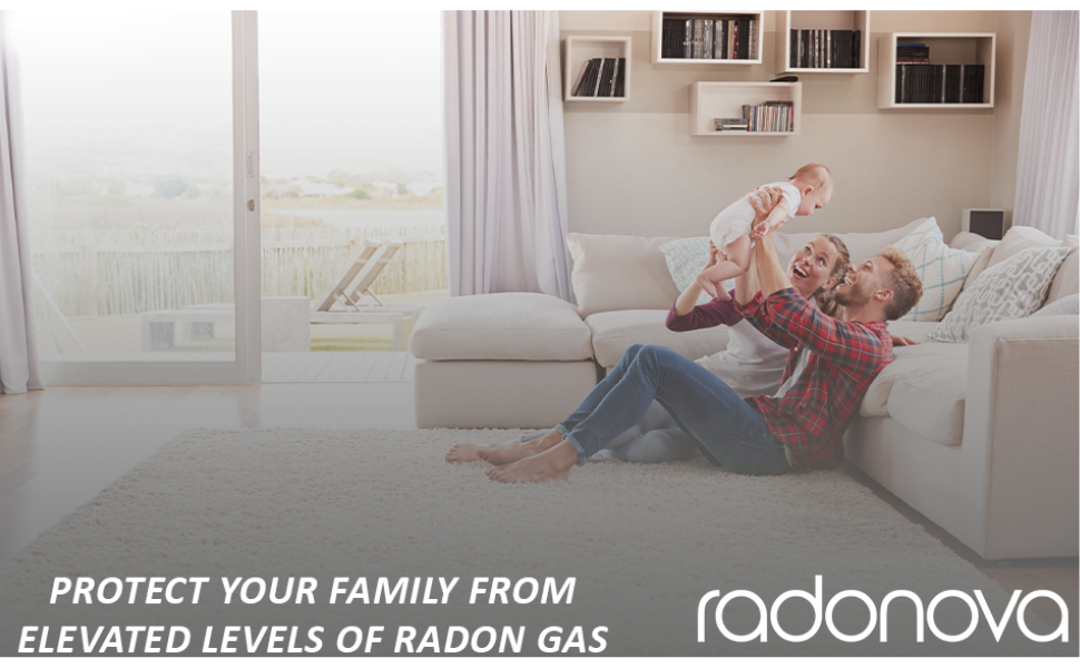 ardonova radon gas detector protect your family from elevated levels of radon gas