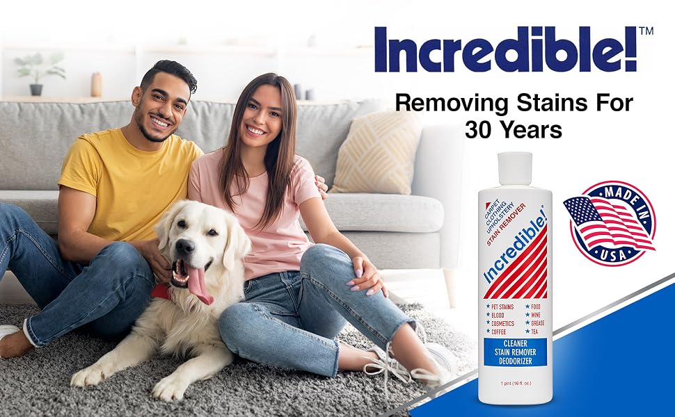 Incredible! Removing stains for 30 years