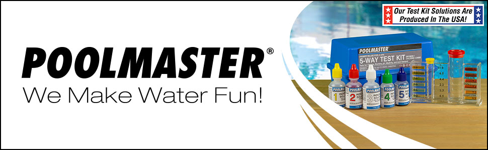 pool water chemical test kit;test kit for pool;5-way pool water test kit;poolmaster water test kit
