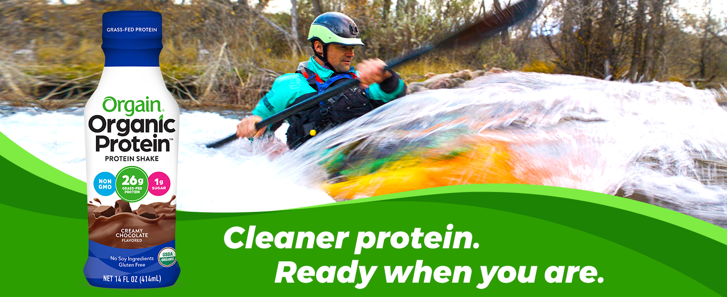 Cleaner protein. Ready when you are