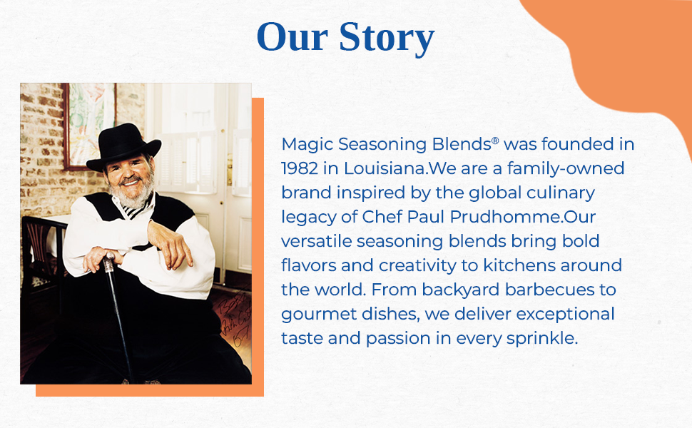 Chef Paul Magic Seasoning Blends