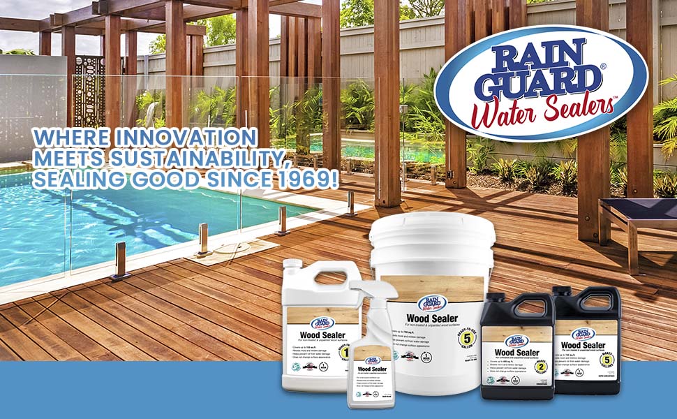 wood sealer rain guard