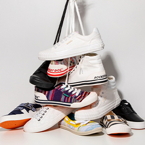 Rocket Dog, Playful, Rainbow, Colorful, Gender Friendly, Canvas, Vulcanized, Light Weight, Easy