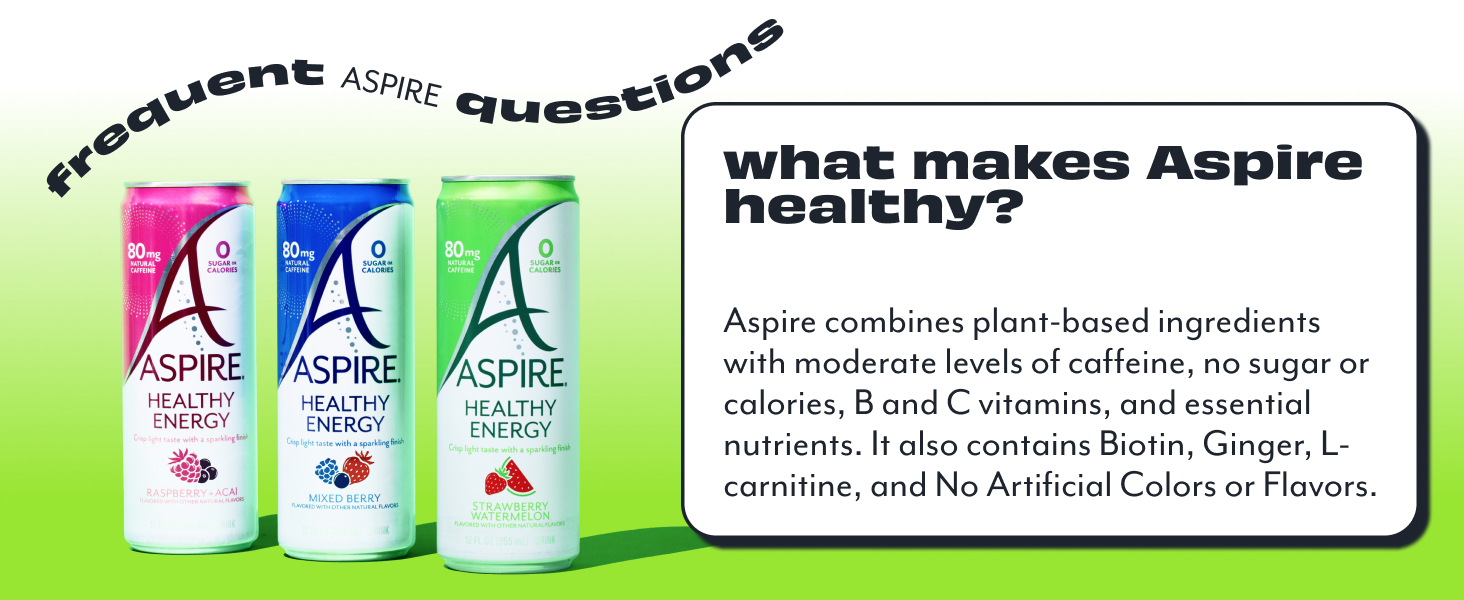 Aspire Healthy Energy FAQ