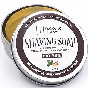 Taconic Shave Lavender Scent Shaving Soap