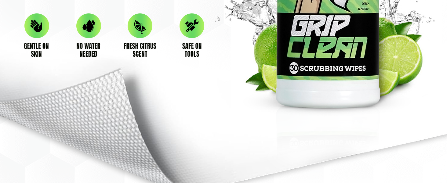 clean wipes grip clean mechanic accessories cleaning wipes non toxic waterless hand cleaner