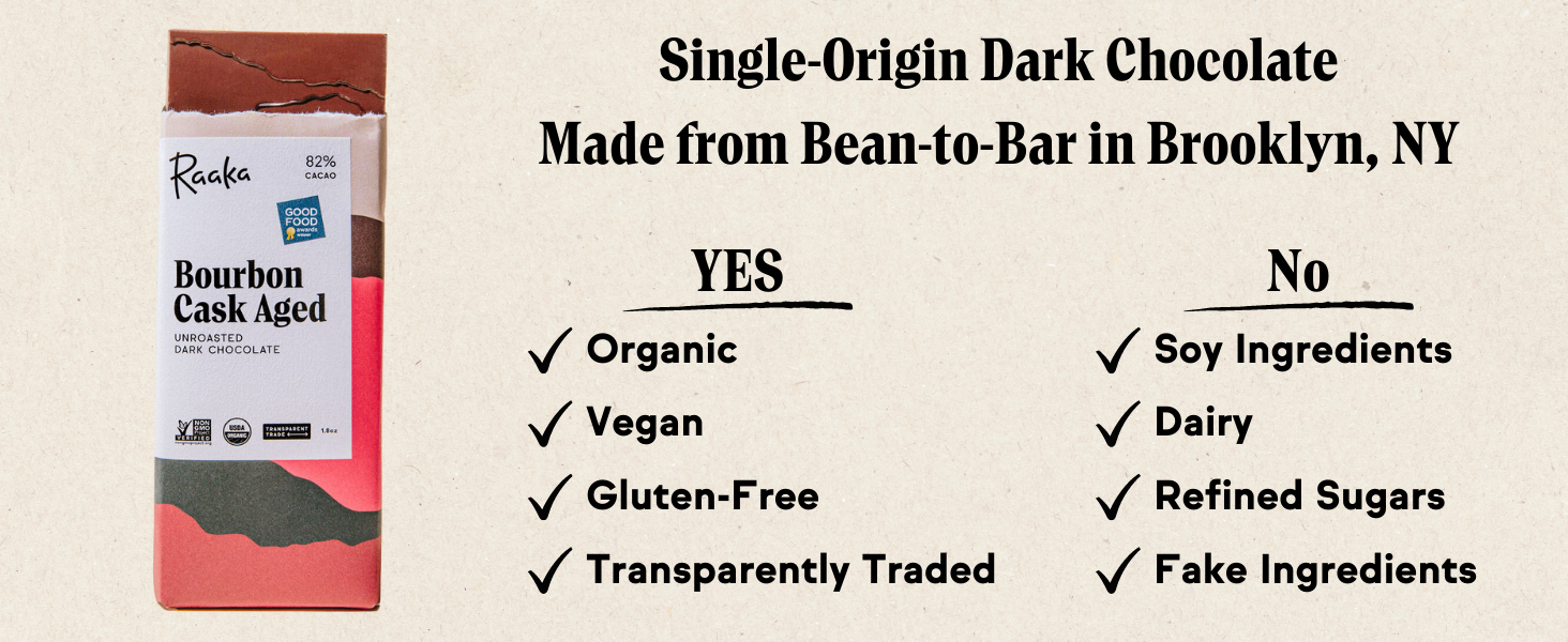 Single origin dark chocolate made in brooklyn new york