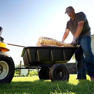 polar trailer yard garden farm cart