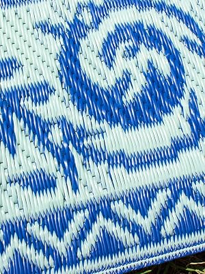Home, Patio, Garden, Picnic, RV, Camping, Outdoor, Reversible, Mat, Woven