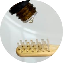 3. After a few seconds, drops will begin to flow