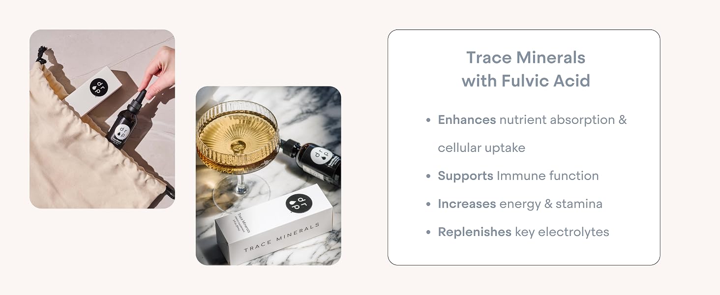 trace minerals with fulvic acid