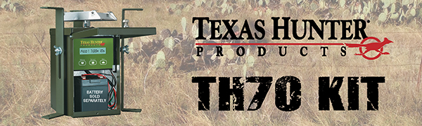 Texas Hunter 12-Volt Game Feeder Kit - Model TH70