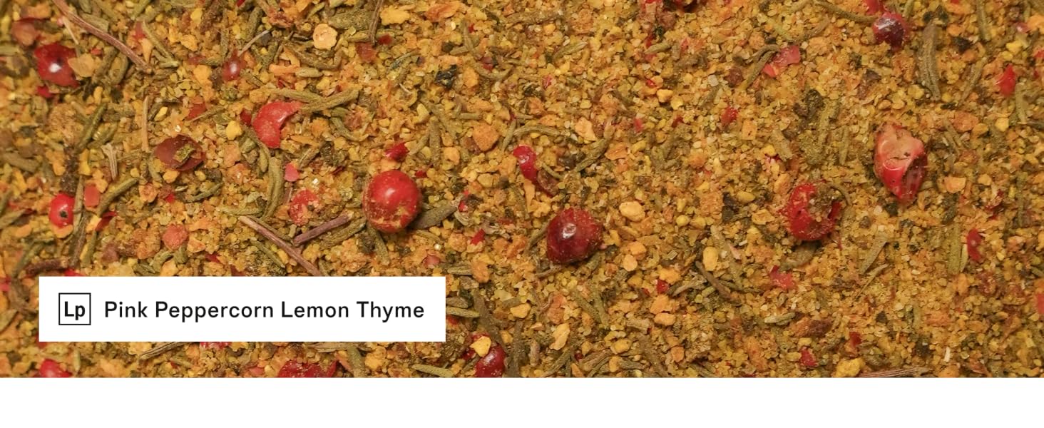Pink Peppercorn Lemon Thyme spiceology spices seasonings pepper steak chicken poultry mrs dash