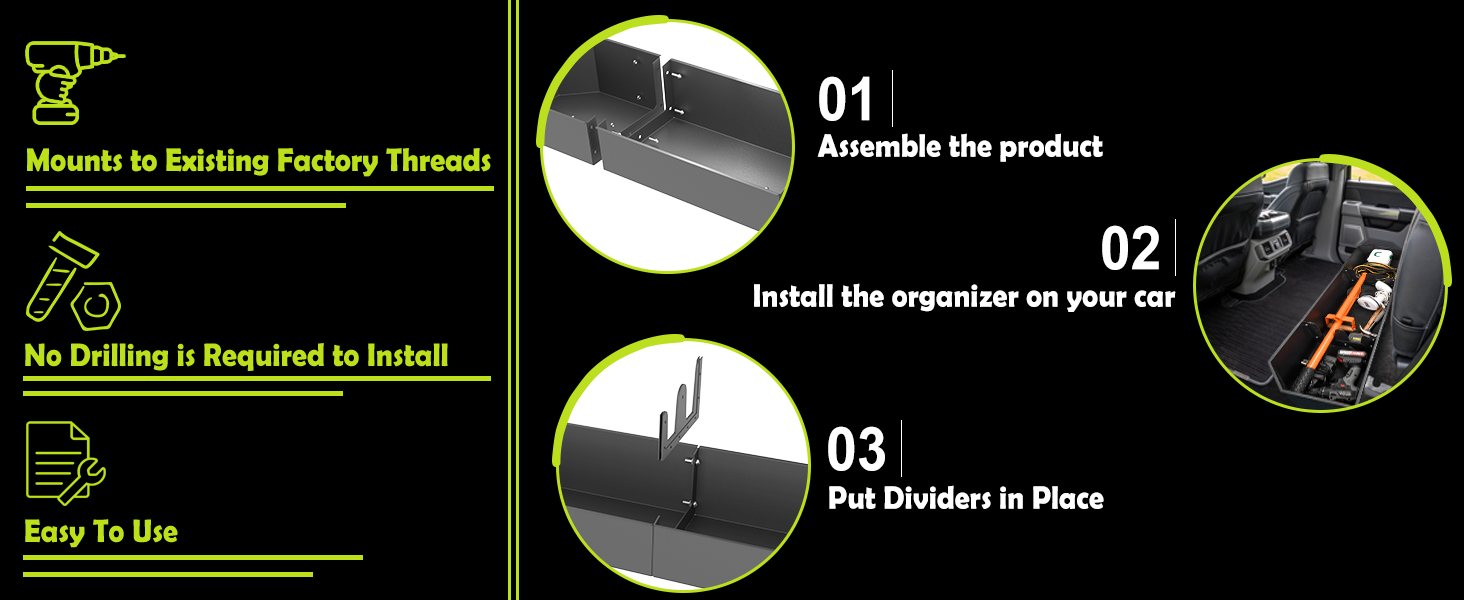 Comes with complete tools and detailed instructions for quick installation and use.