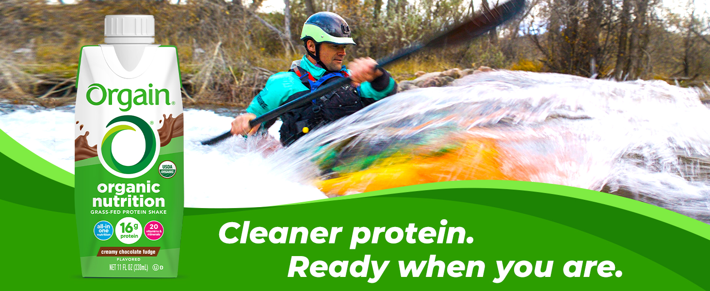 Cleaner protein. Ready when you are