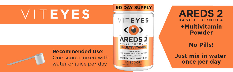 AREDS 2 Multivitamin Powder - No pills!