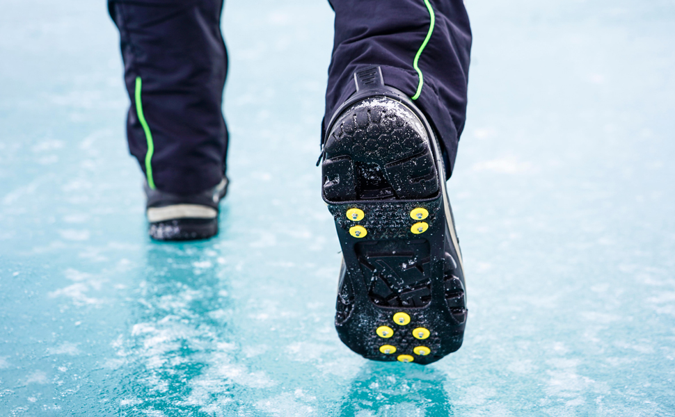 hiking accessories ice cleats for shoes and boots ice cleats microspikes spikes for shoes