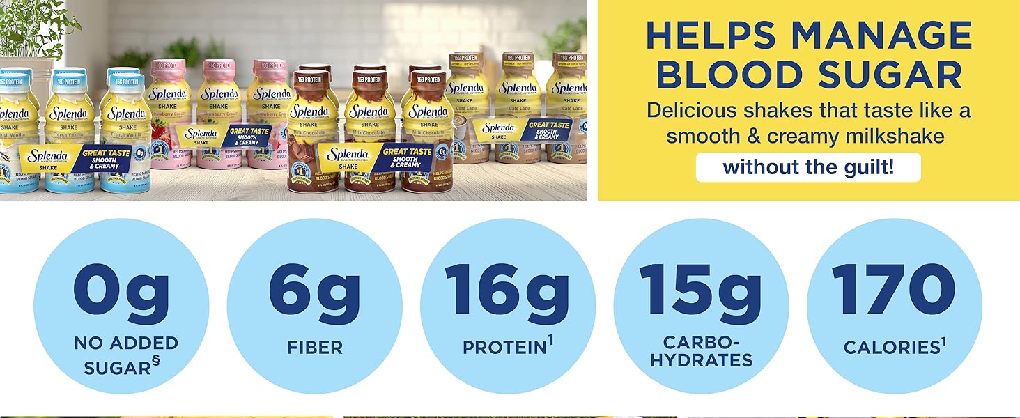 Splenda Diabetic Nutrition Shakes