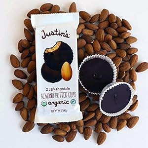 justins dark chocolate and almond butter cups