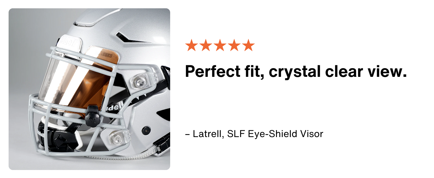 Perfect fit, crystal clear view.