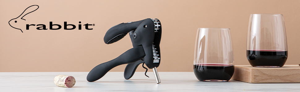 Rabbit wine corkscrew