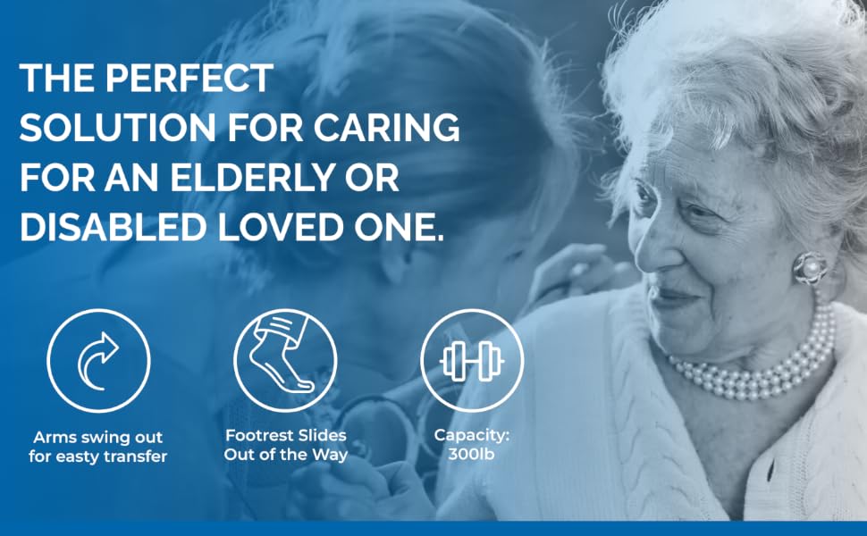 Perfect solution for caring for an elderly or disabled.
