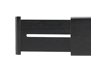 black drawer divider