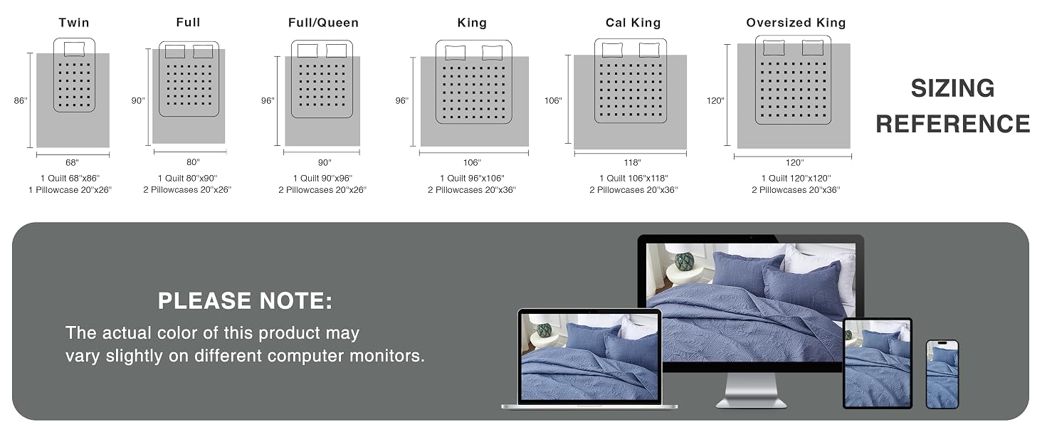 bed size