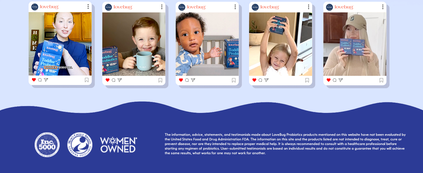 lovebug Toddler Probiotic Women Owned