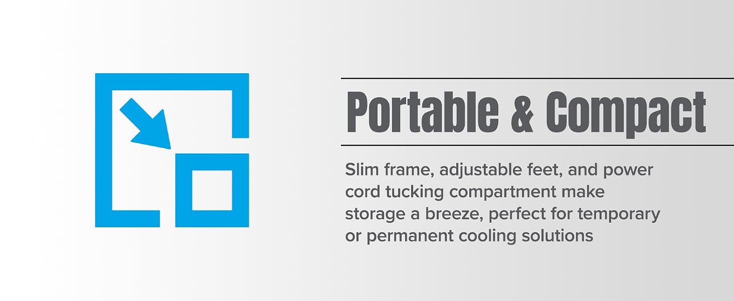 Hurricane 20 Inch Classic Series Floor Box Fan with 3 Speed Settings, Black