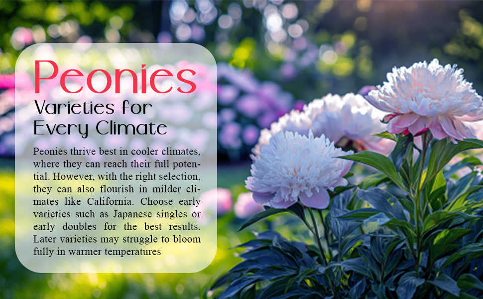 Peonies Varieties for Every Climate