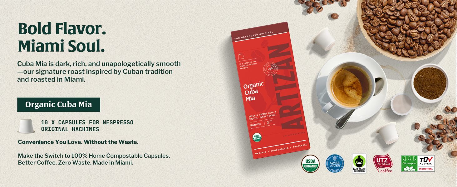Organic Nespresso Coffee Capsule