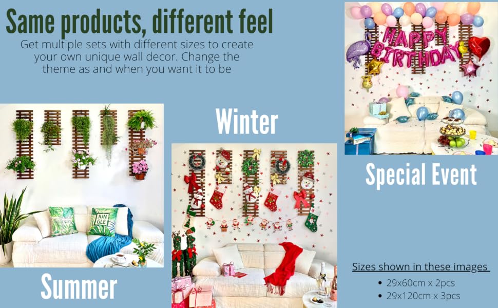 Change your wall decor any time that you want