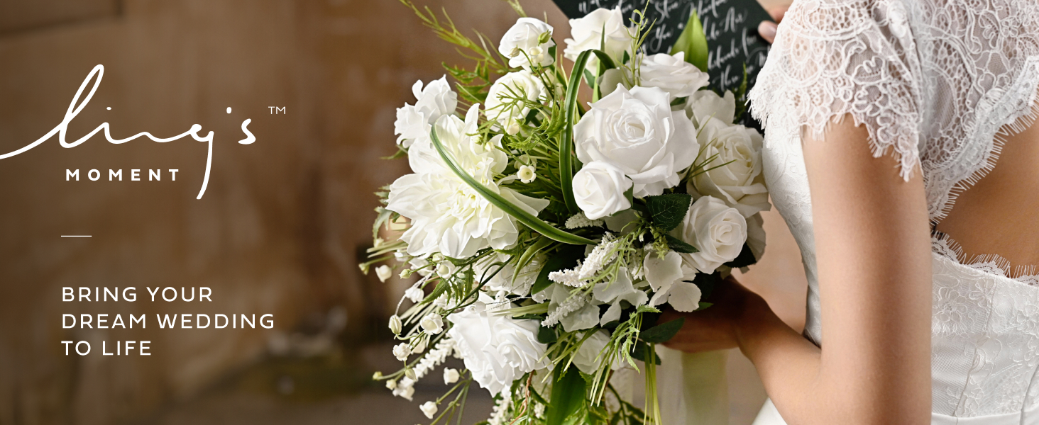 wedding bouquet for bridal bride flowers rose artificial de novia para silk boquet ramo decor boda