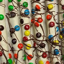 We offer a Variety of Crunchy and sweet toppings
