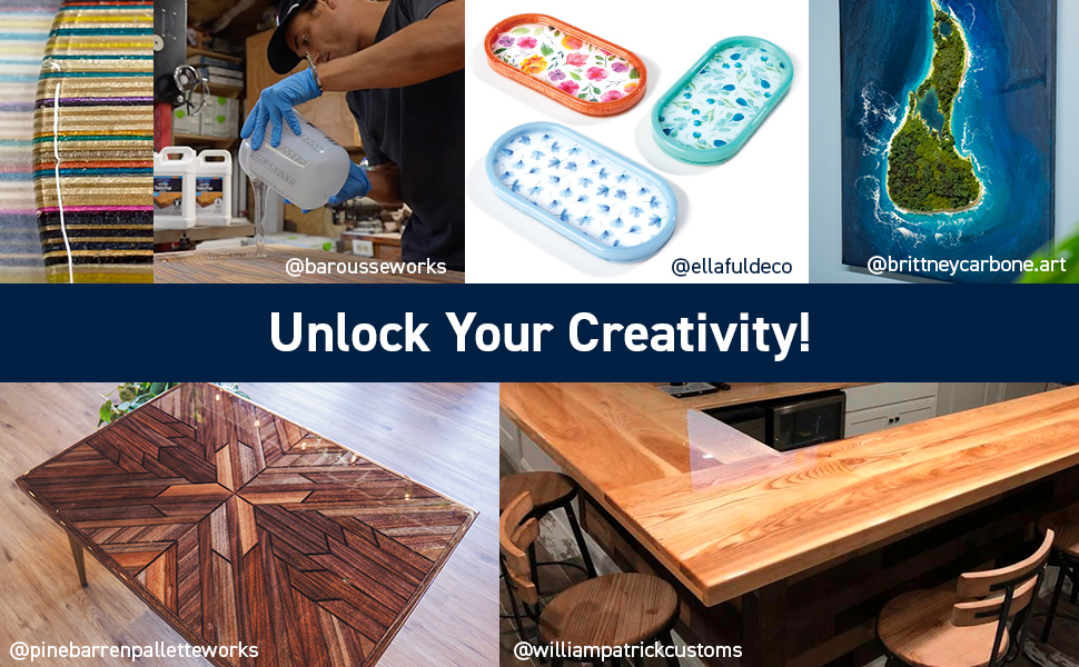 Use TotalBoat TableTop Epoxy Resin to Create Trays, Bar Tops, and Original Art