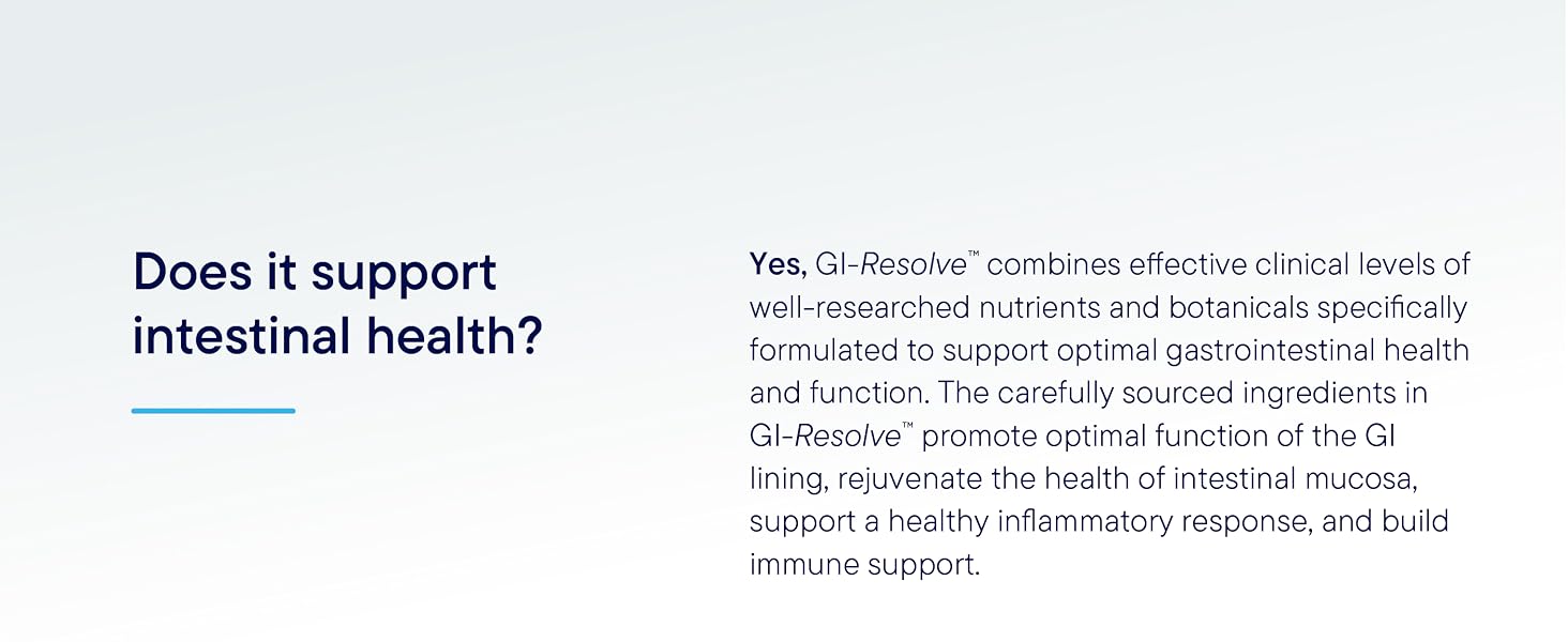 Intenstinal health
