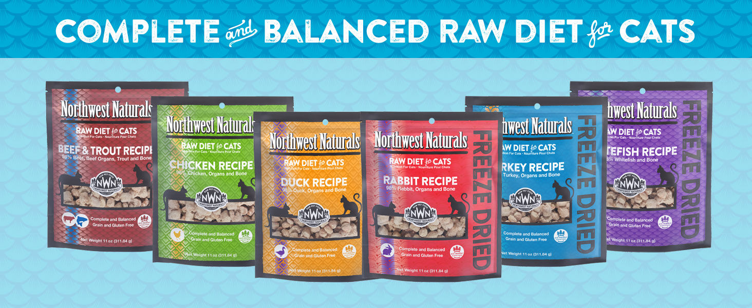 Complete &amp; Balanced Raw Diet for Cats