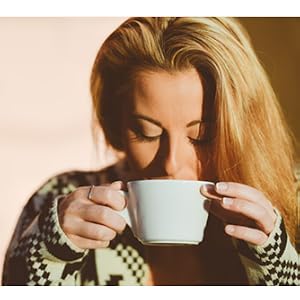girl drinking olive lead tea